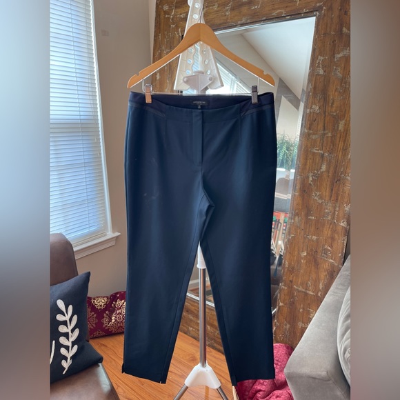 Lafayette 148 New York Navy Pants! - Picture 1 of 6
